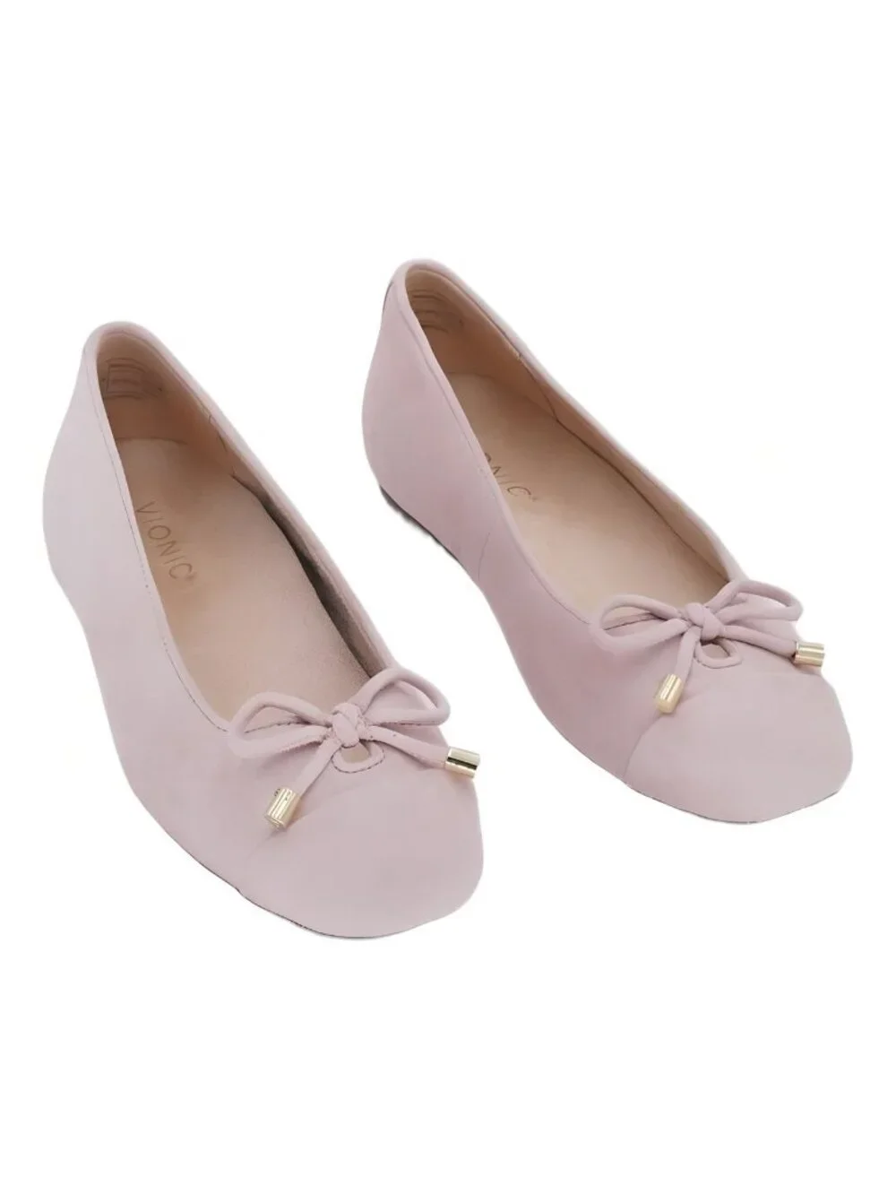 Vionic Klara Women's Ballet Comfort Flat Light Pink Sz 5 Medium